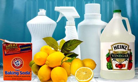 Natural Cleaning Products from Your Kitchen Cupboard