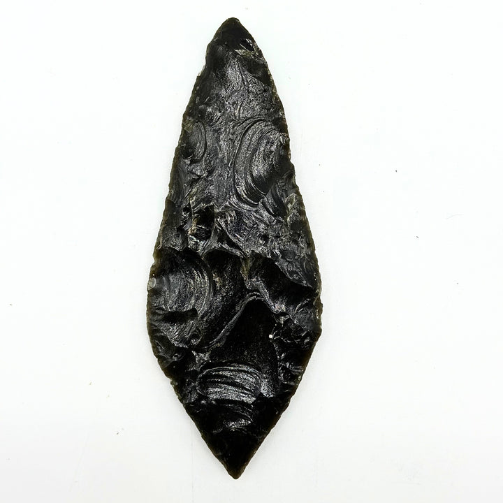 Gold Sheen Obsidian Arrowhead