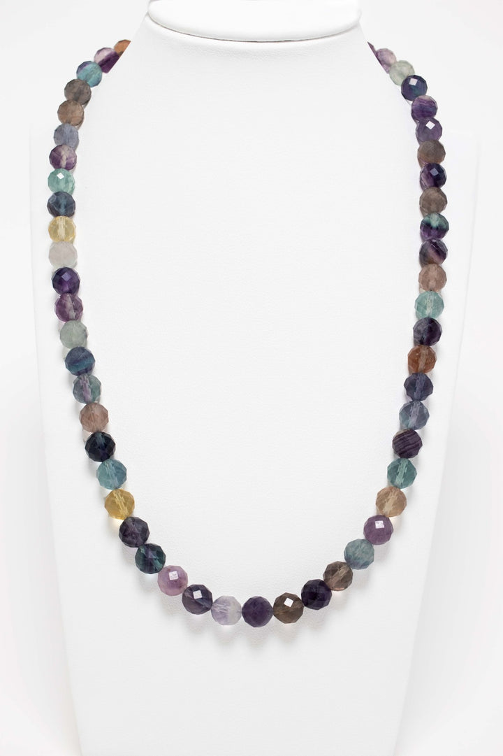 Fluorite Faceted Necklace
