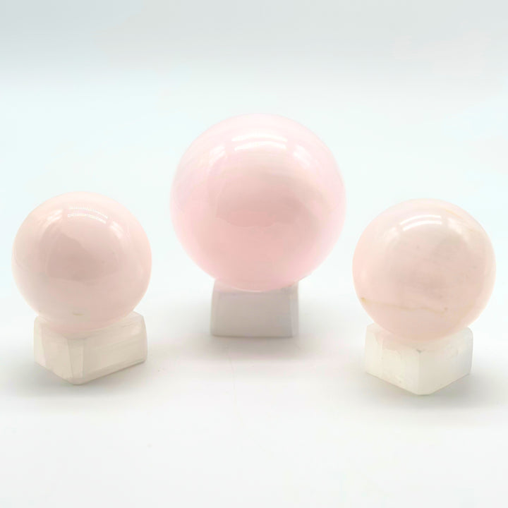 Selenite Sphere Stand