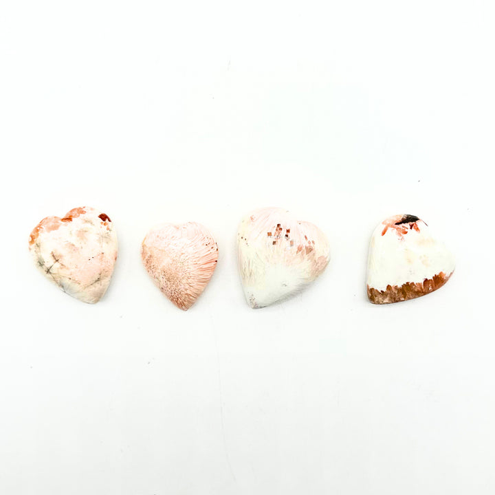 Scolecite & Stilbite Heart