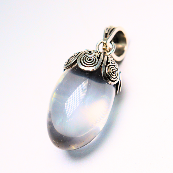 Clear Quartz Drop Pendant