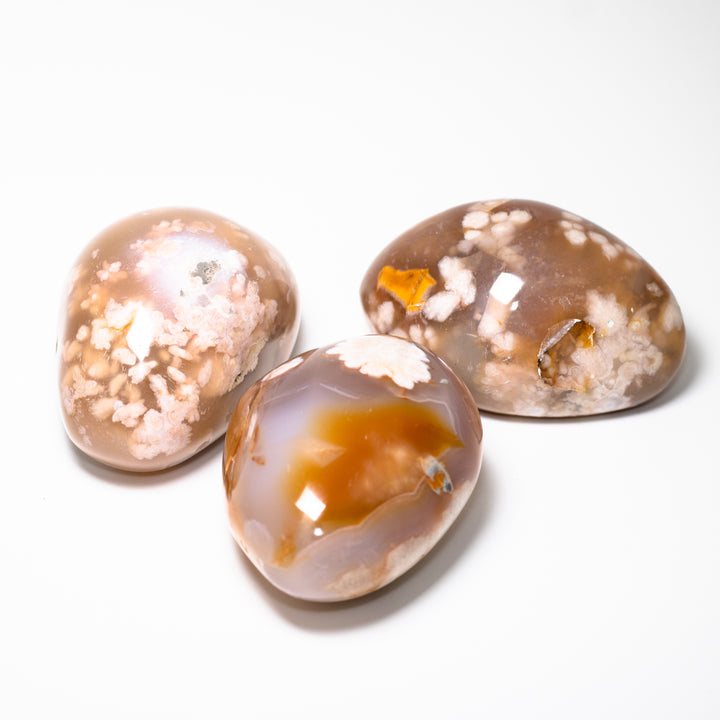 Flower Agate Large Touchstone