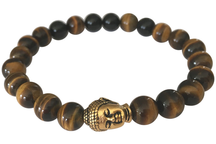 Tigers Eye Black Tourmaline Protection Bracelet