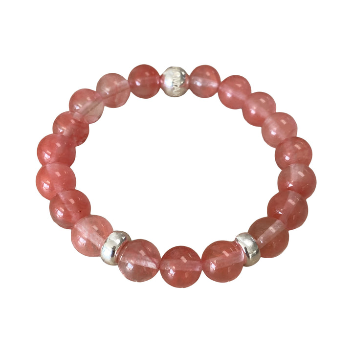 Cherry Quartz Bracelet