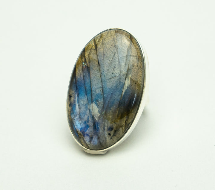 Labradorite Oval Ring