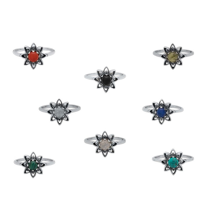 Crystal Starburst Ring