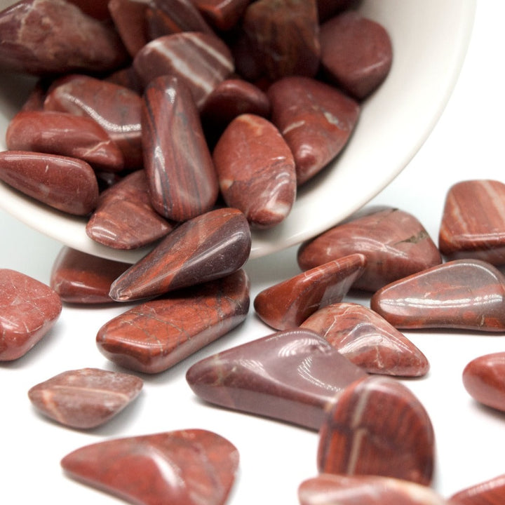 African Red Jasper Tumbled Stone