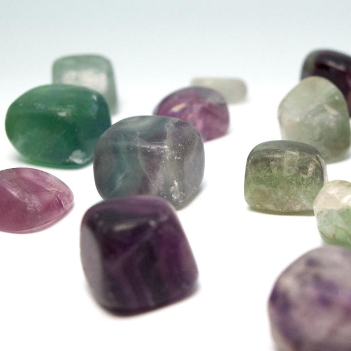 Rainbow Fluorite Tumbled Stone