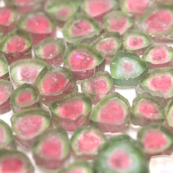 Watermelon Tourmaline Slice
