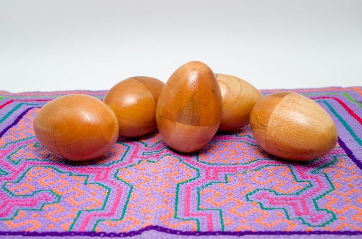 Wooden Egg Rattle