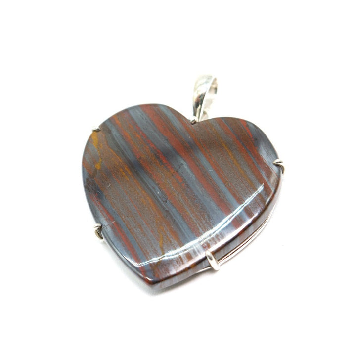 Tiger Iron Heart Pendant