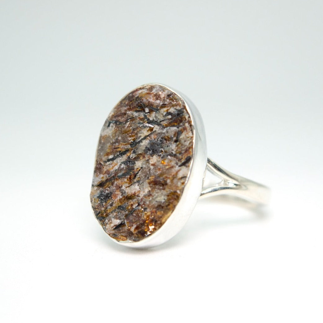 Astrophyllite Oval Ring | Ethical Crystals, Ascension Jewelry and ...