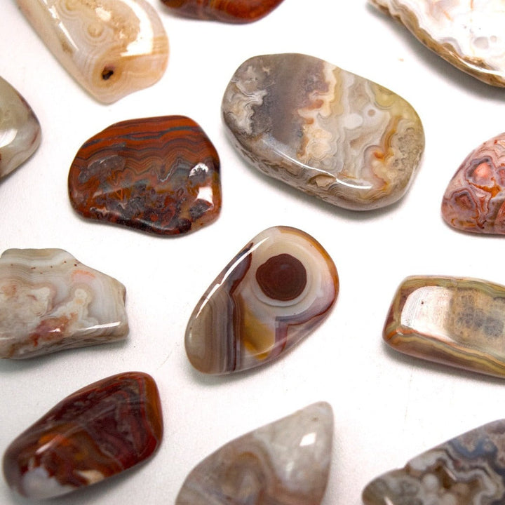 Crazy Lace Agate Tumbled Stone