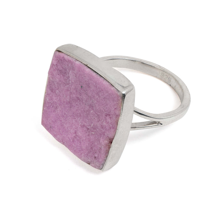 Cobalto-Calcite Square Ring