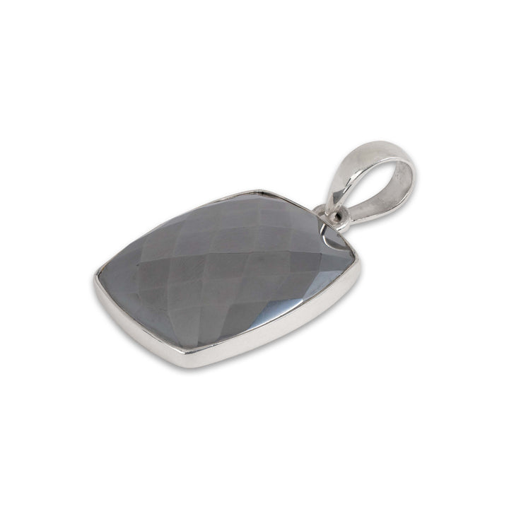 Silicon Rectangle Pendant