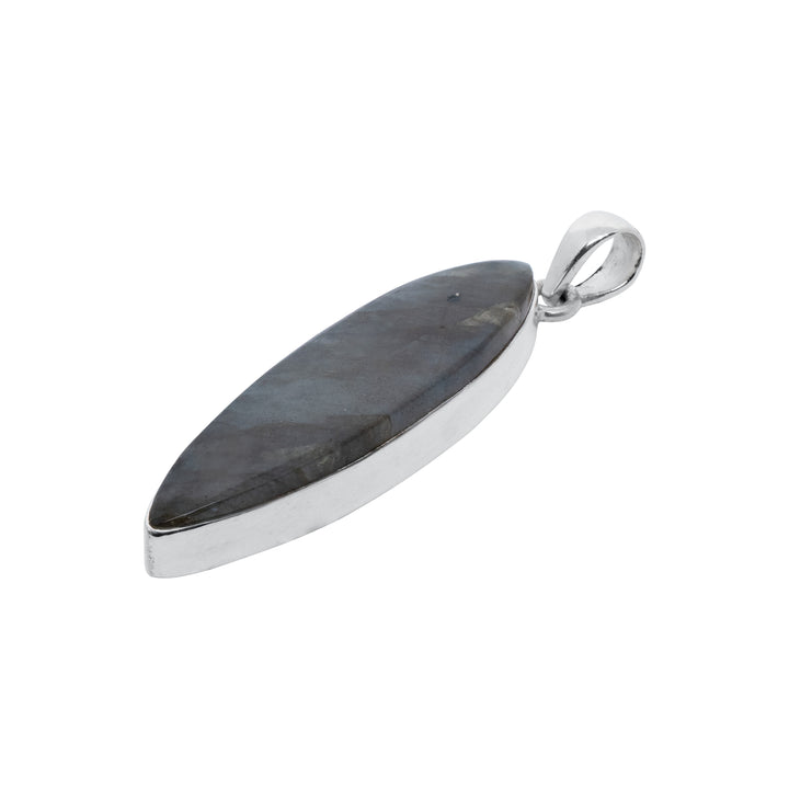 Labradorite Marquise Polished Pendant