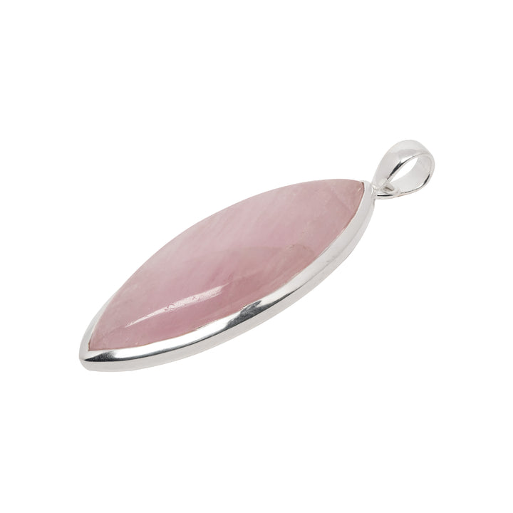 Kunzite Polished Marquise Pendant