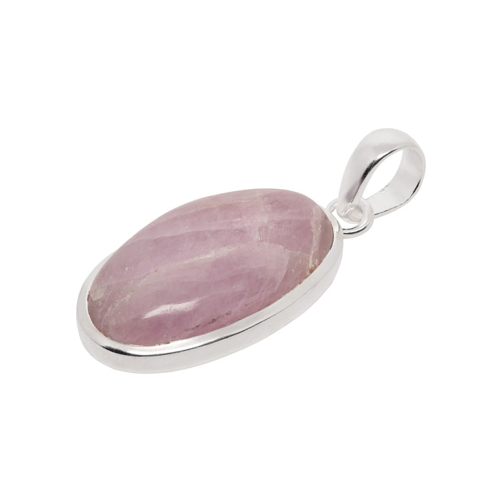 Kunzite Polished Oval Pendant