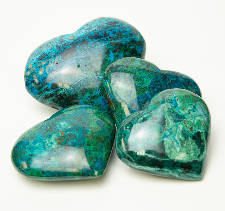 Chrysocolla Heart