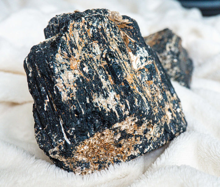 Black Tourmaline Home Decor Chunk