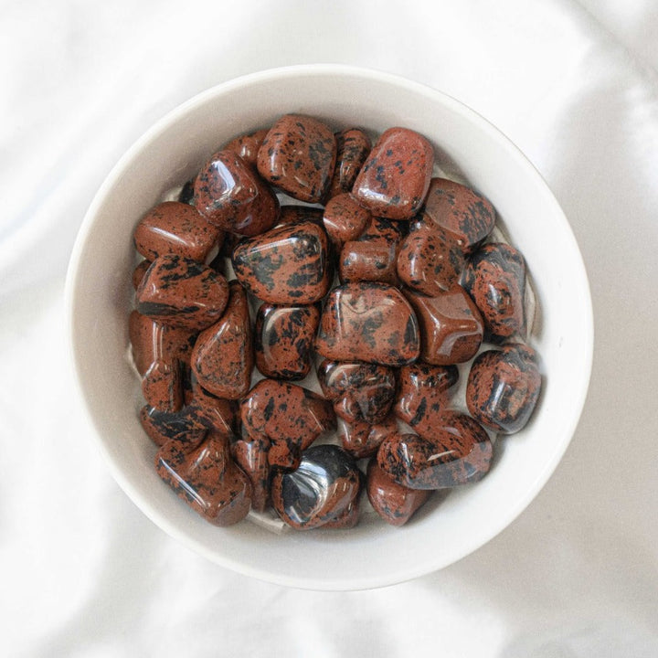 Mahogany Obsidian Tumbled Stone