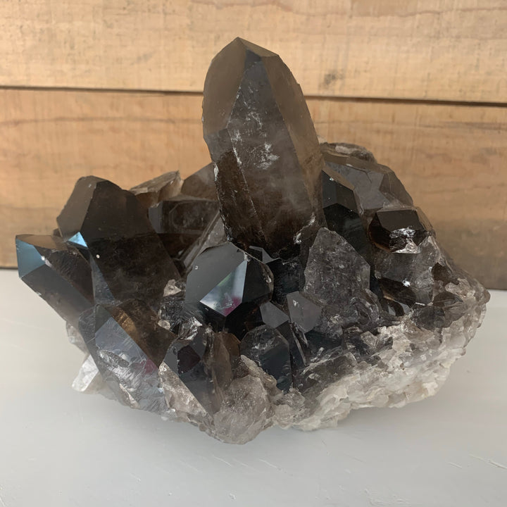 Smokey Quartz Home Decor Cluster