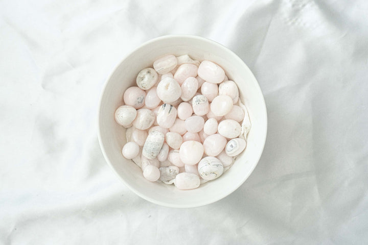 Manango Pink Calcite Tumbled Stone