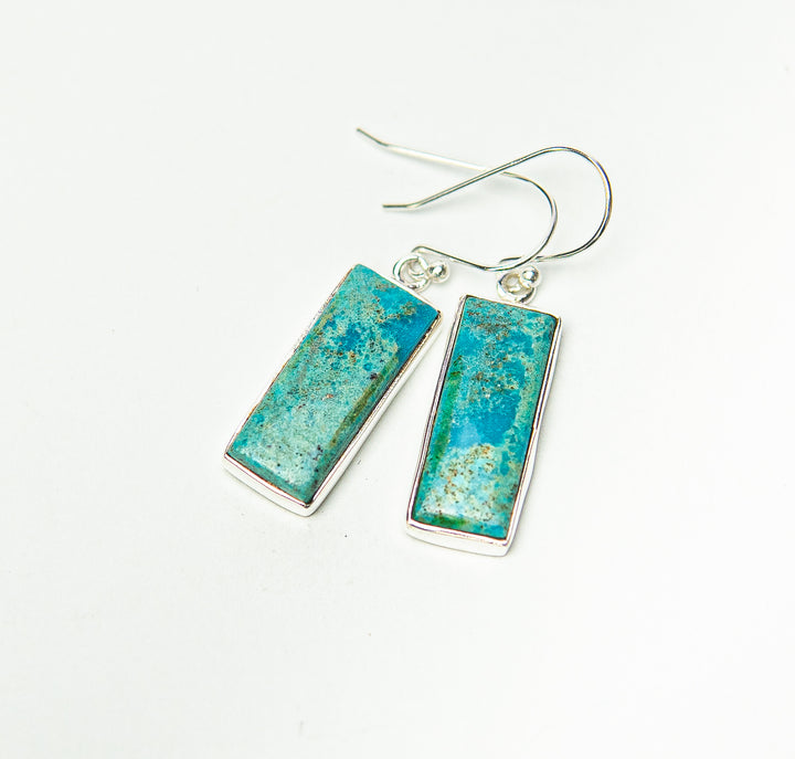 Turquoise Rectangular Earrings