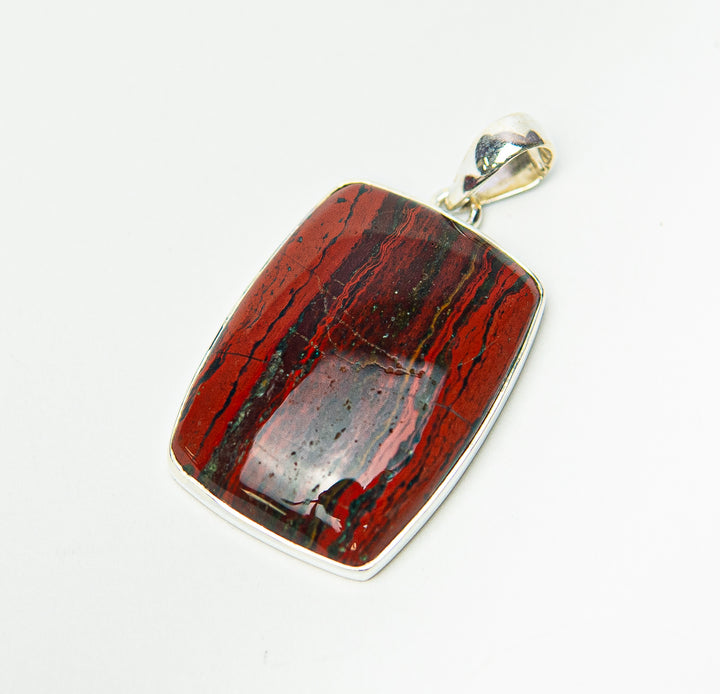 Snakeskin Jasper Rectangle Pendant