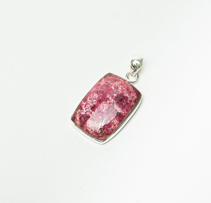 Thulite Rectangle Pendant